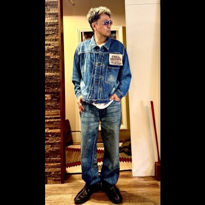 画像8: FULL COUNT フルカウント　S2107SSHW　WWII　Model Denim Jacket  11.5oz ファーストタイプデニムジャケット