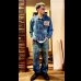 画像8: FULL COUNT フルカウント　S2107SSHW　WWII　Model Denim Jacket  11.5oz ファーストタイプデニムジャケット (8)