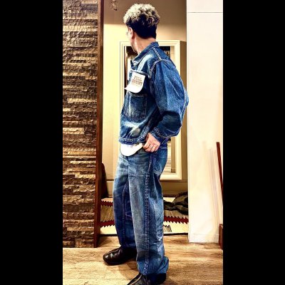画像9: FULL COUNT フルカウント　S2107SSHW　WWII　Model Denim Jacket  11.5oz ファーストタイプデニムジャケット