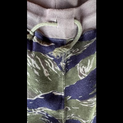 画像5: CUSHMAN（クッシュマン）ＭＩＮＩ　ＰＩＬＥ　ＳＷＥＡＴ　ＳＨＯＲＴＳ　スウェットショートパンツ　タイガーカモ