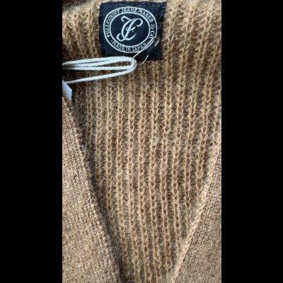 画像6: FULL COUNT フルカウント　Kid Mohair Cardigan  Black　Lit BROWN