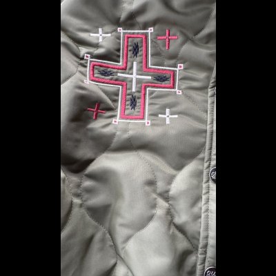 画像3: GUNZ ガンズ ナイロンキルティングボアジャケット GREEN