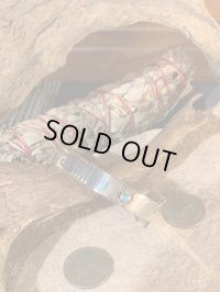 NAVAJO ナバホ族　Horseshoe Bend シルバーバングル　ターコイズ