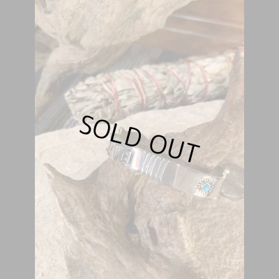 画像3: NAVAJO ナバホ族 Horseshoe Bend シルバーバングル ターコイズ