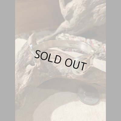 画像5: NAVAJO ナバホ族 Horseshoe Bend シルバーバングル ターコイズ