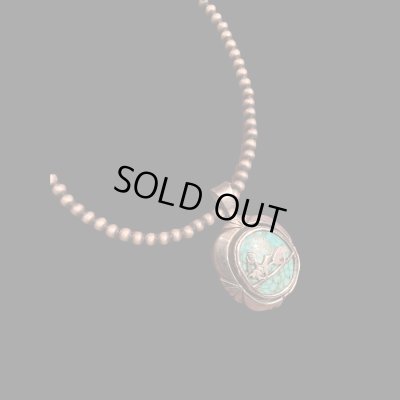 画像3: NAVAJO ナバホ族 Herman・Vandever ハーマン・バンデバーシャドウボックスターコイズ トップ