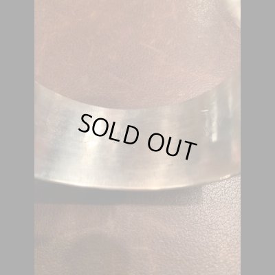 画像4: Navajo ナバホ族　Henry.Mariano ヘンリー．マリアノ　 バングル　　ＳＩＬＶＥＲ