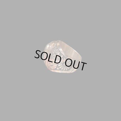 画像4: INDIANJEWELRY HOWARD NELSON  ハワード.ネルソン　シャドーボックスリング　Bisbee Turquoise  ビズビーターコイズ　