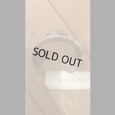 画像12: NAVAJO ナバホ族　Ｈｅｒｍａｎ・Vandever ハーマン・バンデバー　ターコイズバングル