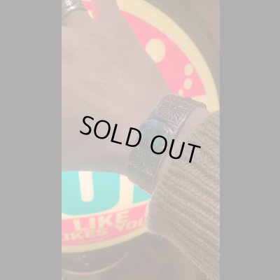 画像7: INDIANJEWELRY HOWARD NELSON  ハワード.ネルソン　サンバーストターコイズバングル