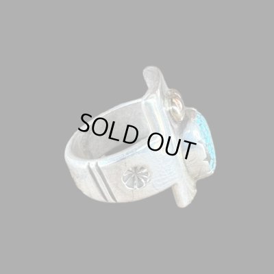 画像5: INDIANJEWELRY  Cippy Crazy Horse(シッピー クレイジーホース) インディアンジュエリーGOLD　　リング