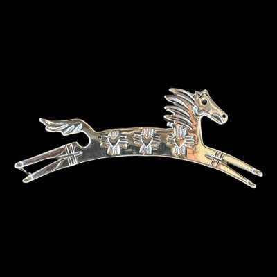 画像1: INDIAN JEWELRY PINS インディアンジュエリー　ピンズ　ＨＯＲＳＥ　