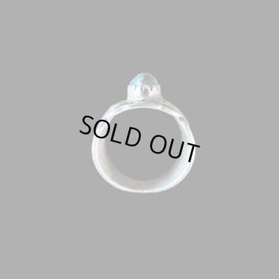 画像4: NAVAJO ナバホ族　Geneva・Ramone　貴重ビズビーターコイズ　リング