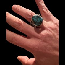 他の写真1: INDIANJEWELRY Ron Bedonie　ロン・ベドニー　turquoise　ring　　ターコイズリング