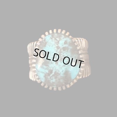 画像3: INDIANJEWELRY Ron Bedonie　ロン・ベドニー　turquoise　ring　　ターコイズリング