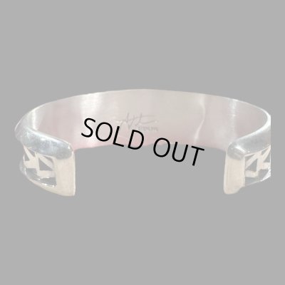 画像4: NAVAJO ナバホ族　Ｈｅｒｍａｎ・Vandever ハーマン・バンデバー　バングル