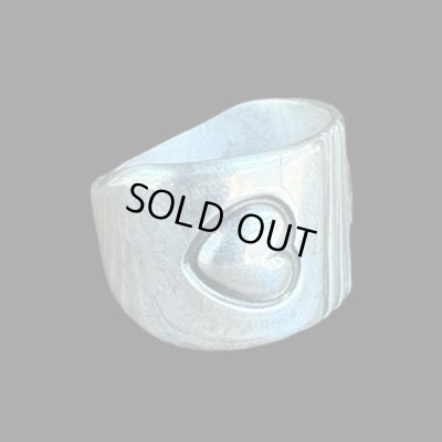 画像3: INDIANJEWELRY  Cippy Crazy Horse(シッピー クレイジーホース) インディアンジュエリー　ハート　　リング