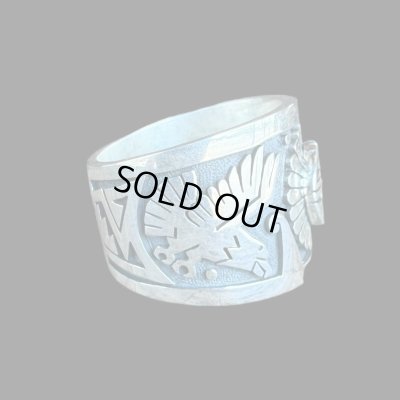 画像3: INDIANJEWELRY　HOPI　GARY &  ELSIE YOYOKIE  サンフェイスリング