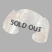 INDIANJEWELRY　HOPI　GARY &  ELSIE YOYOKIE  サンフェイスバングル
