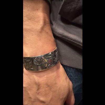 画像8: INDIANJEWELRY  Gerald Lomaventema ジェラルド ロマヴェンテマ メイズバングル