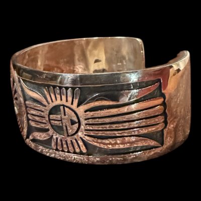 画像4: INDIANJEWELRY  Gerald Lomaventema ジェラルド ロマヴェンテマ メイズバングル