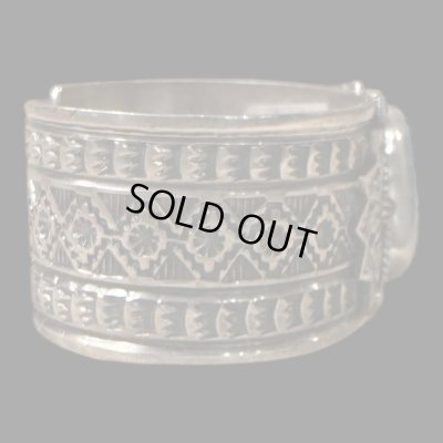 画像4: INDIANJEWELRY  Sunshin Reeves (サンシャイン.リーブス)インディアンジュエリー バングル ブレス モレンシーターコイズ
