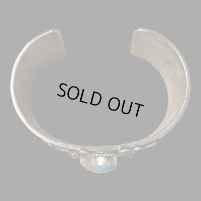 画像7: INDIANJEWELRY  Sunshin Reeves (サンシャイン.リーブス)インディアンジュエリー バングル ブレス モレンシーターコイズ