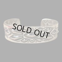 INDIANJEWELRY　NAVAJO　Ray Adakai　バングル