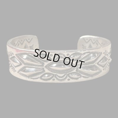 画像1: INDIANJEWELRY　NAVAJO　Ray Adakai　バングル