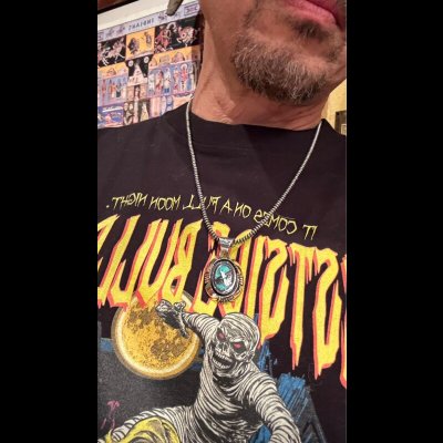 画像7: NAVAJO ナバホ族　Ｈｅｒｍａｎ・Vandever ハーマン・バンデバーシャドウボックス ターコイズ　トップ