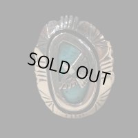 NAVAJO ナバホ族　Ｈｅｒｍａｎ・Vandever ハーマン・バンデバー ターコイズ　リング