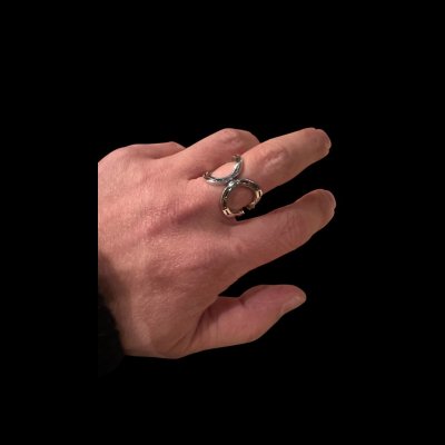 画像7: NAVAJO ナバホ族　Horseshoe Bend シルバーリング　