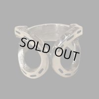 NAVAJO ナバホ族　Horseshoe Bend シルバーリング　