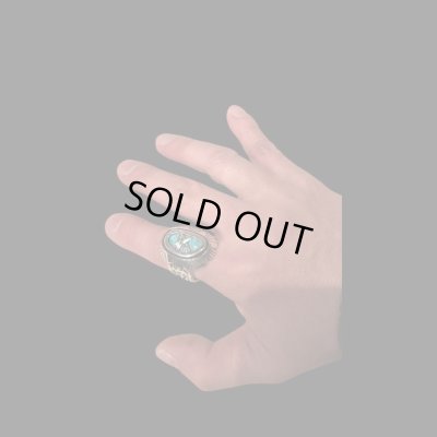 画像7: NAVAJO ナバホ族　Ｈｅｒｍａｎ・Vandever ハーマン・バンデバー ターコイズ　リング