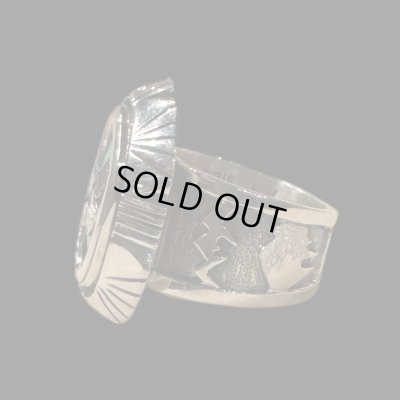 画像4: NAVAJO ナバホ族　Ｈｅｒｍａｎ・Vandever ハーマン・バンデバー ターコイズ　リング