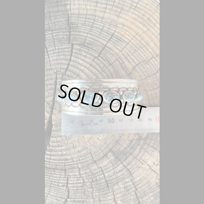 画像14: NAVAJO ナバホ族　HermanSmith　ハーマンスミス　Godber　ターコイズバングル