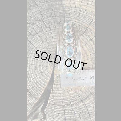 画像16: NAVAJO ナバホ族　HermanSmith　ハーマンスミス　Godber　ターコイズバングル