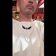 他の写真1: NAVAJO ナバホ族ナバホ　Ben・Livingston　　ウイングイーグルネックレス（ 大）