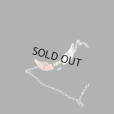 画像4: NAVAJO ナバホ族ナバホ　Ben・Livingston　　ウイングイーグルネックレス（ 大）