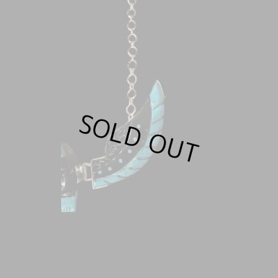 画像3: NAVAJO ナバホ族ナバホ　Ben・Livingston　　ウイングイーグルネックレス（ 大）