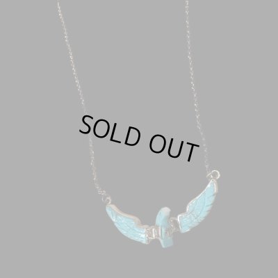 画像1: NAVAJO ナバホ族ナバホ　Ben・Livingston　　ウイングイーグルネックレス