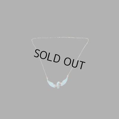 画像2: NAVAJO ナバホ族ナバホ　Ben・Livingston　　ウイングイーグルネックレス