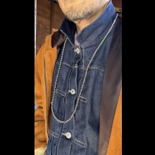 他の写真1: NAVAJO ナバホ族ナバホ　HAND MADE　シルバーナバホパールビーズネックレス