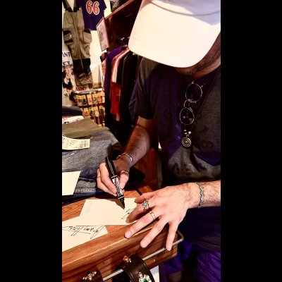 画像9: INDIANJEWELRY  Waddie Crazy Horse(ワディー クレイジーホース) インディアンジュエリー　バングル　ブレス　イコライザー