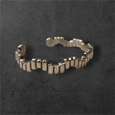 画像2: INDIANJEWELRY  Waddie Crazy Horse(ワディー クレイジーホース) インディアンジュエリー　バングル　ブレス　イコライザー