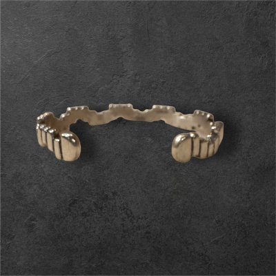 画像5: INDIANJEWELRY  Waddie Crazy Horse(ワディー クレイジーホース) インディアンジュエリー　バングル　ブレス　イコライザー