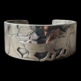 NAVAJO ナバホ族　Ｈｅｒｍａｎ・Vandever ハーマン・バンデバー　バングル