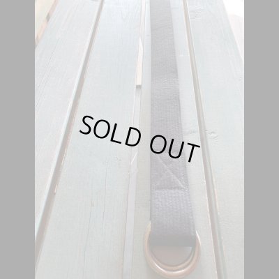 画像3: OBI  BELT  帯　リングベルト　　ＢＬＡＣＫ　黒帯