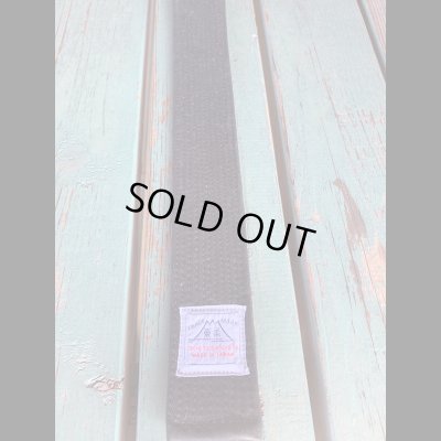 画像6: OBI  BELT  帯　リングベルト　　ＢＬＡＣＫ　黒帯