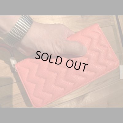 画像7: ITUAIS(イトゥアイス) LONG WALLET Taurillon Lagun (トリオンラグーン)財布限定激レアピンク